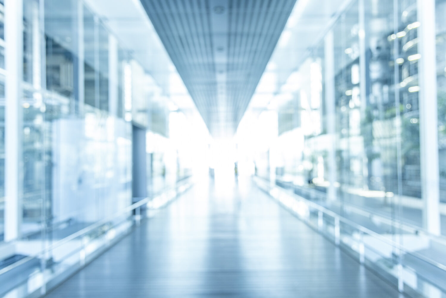 Hallway of a Health Care Organization