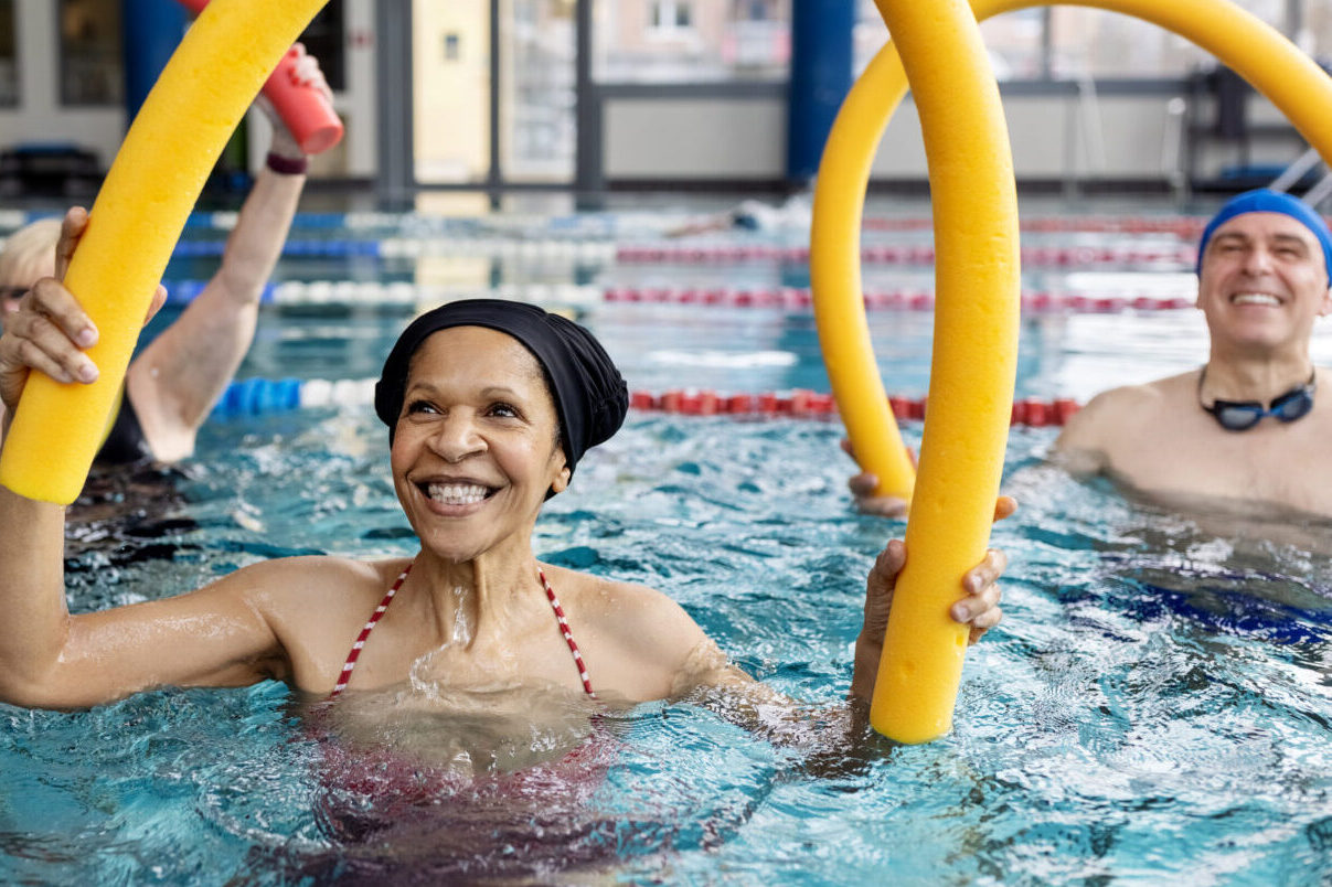 Senior Adult Exercising