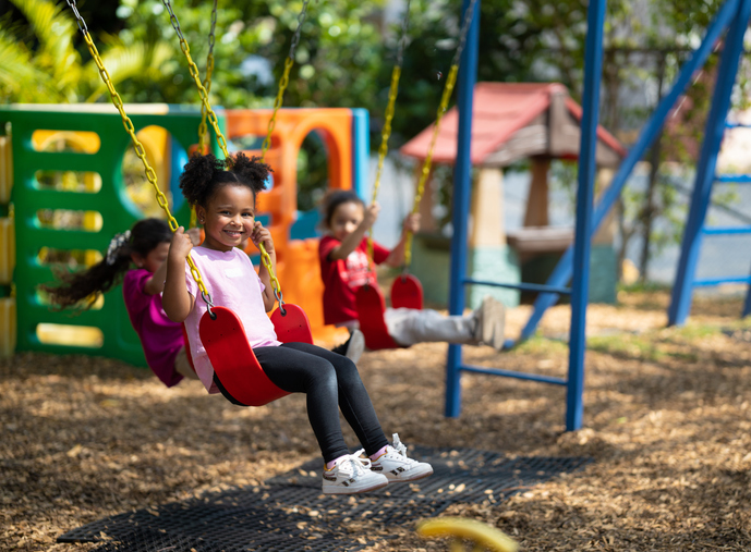 Children on playground