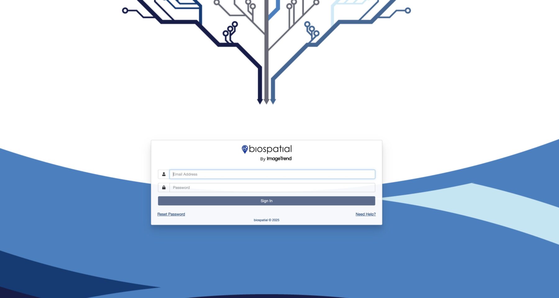 Screen image of the Florida Trauma Registry Login