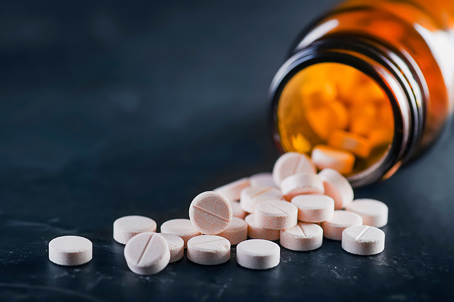 Prescription Drugs Pill Bottle