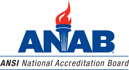 Logo for ANSI National Accreditation Board
