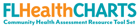 Logo for FLHealthCHARTS Community Health Assessment Resource Tool Set