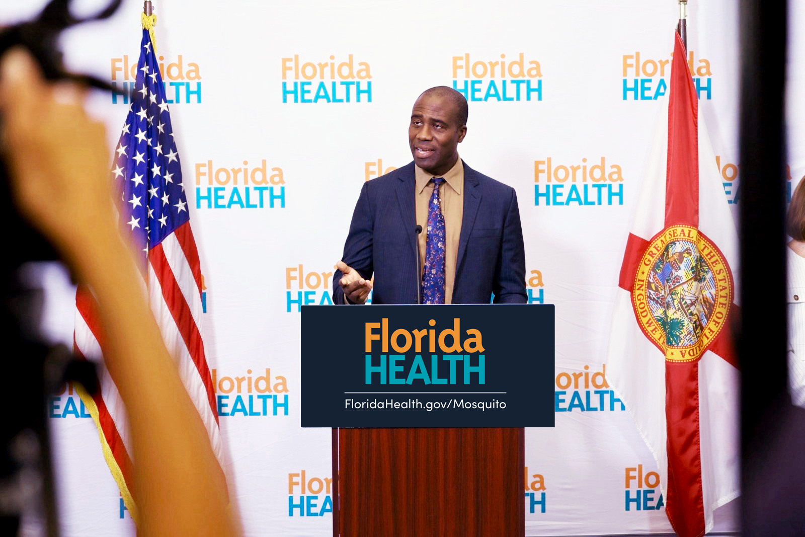 State Surgeon General Joseph A. Ladapo Addresses Media